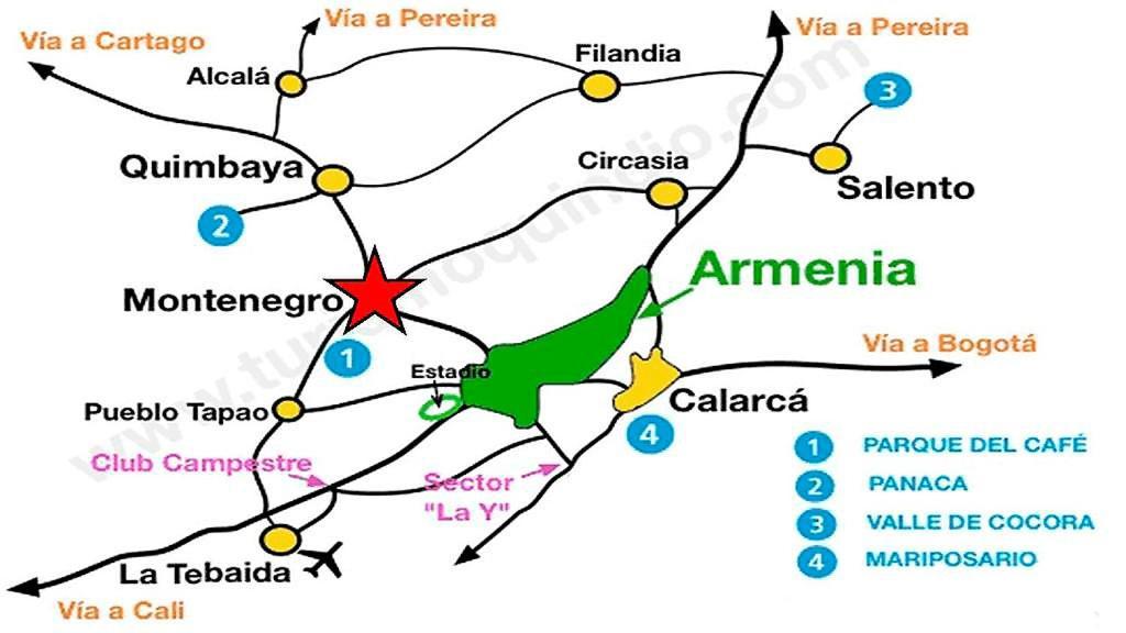 Apartment 2km Parque Del Cafe Bookutrip - 311-227-59-73 *